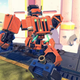 Still of Nintendo Labo Robot Kit on-screen gameplay. Image: Nintendo/YouTube
